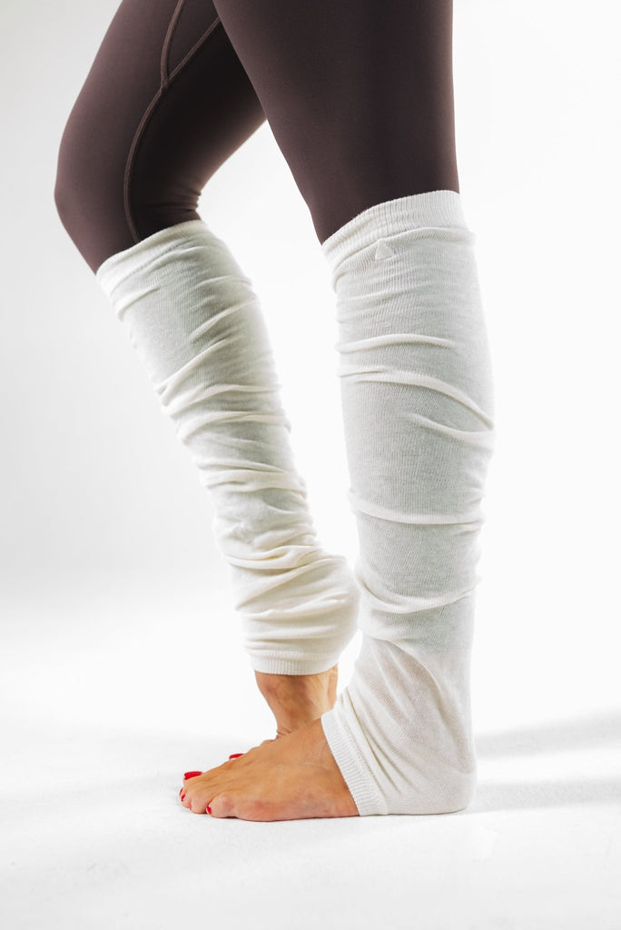 Sporty Leg Warmers - Oat