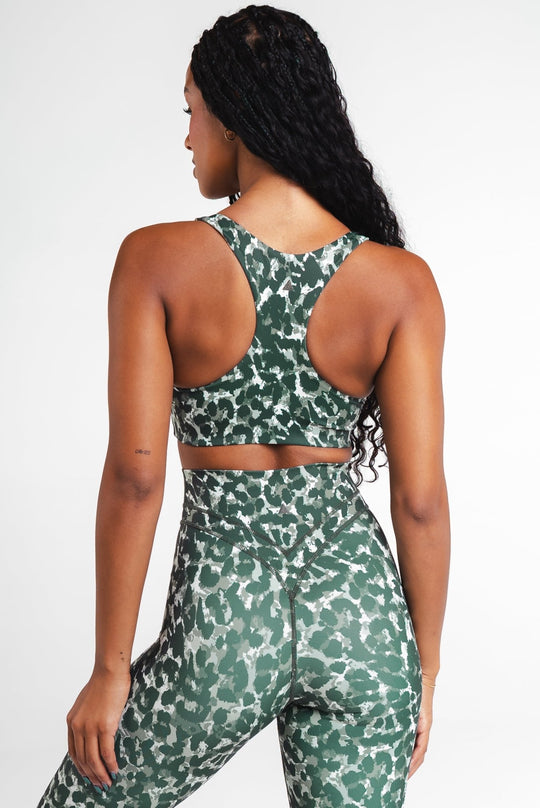 Vitality Pulse® Core Bra+ - Olive Feline