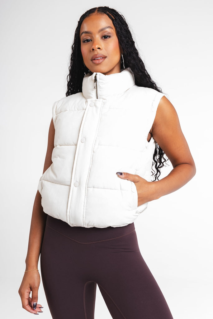 Vitality Convertible Puffer - Oat