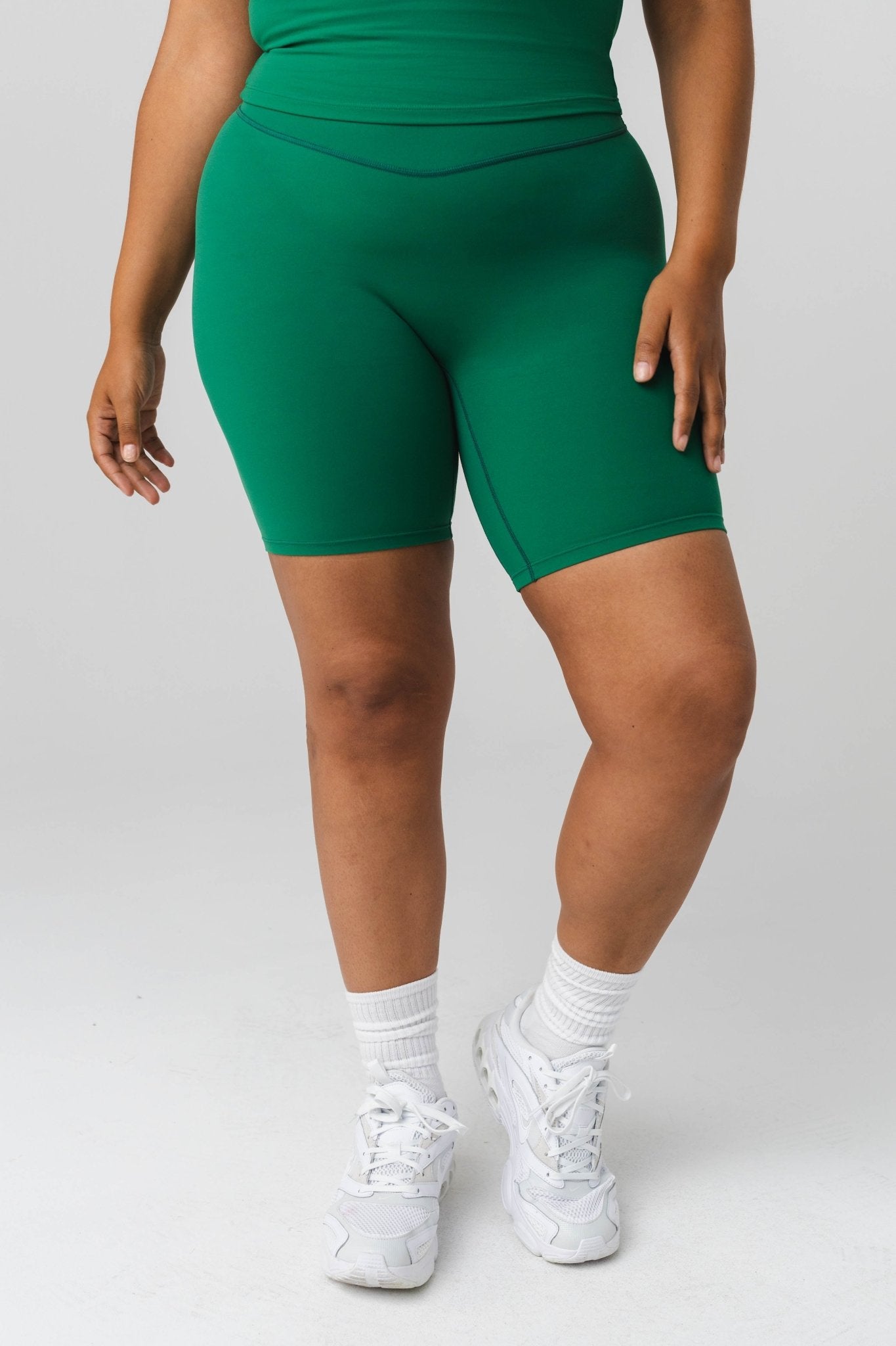 Biker clearance shorts green