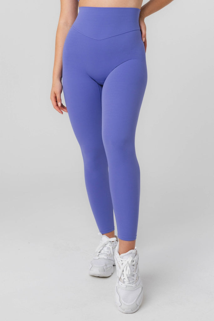 Thermal Outdoor Leggings - Blueberry