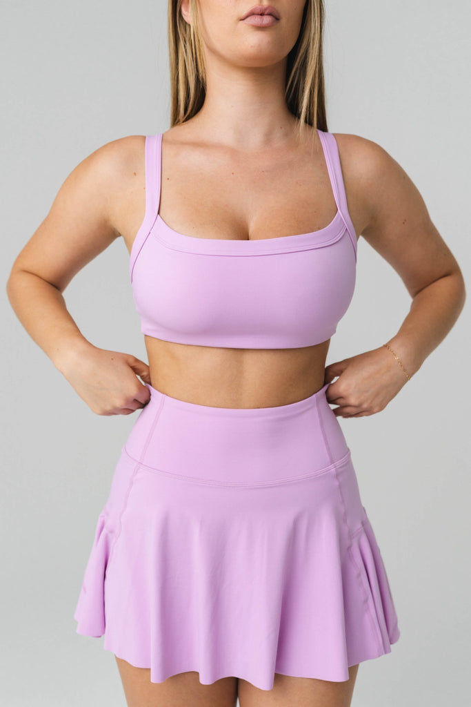 Cloud II™ Square Bra - Women's Pink Sports Bra – Vitality Athletic