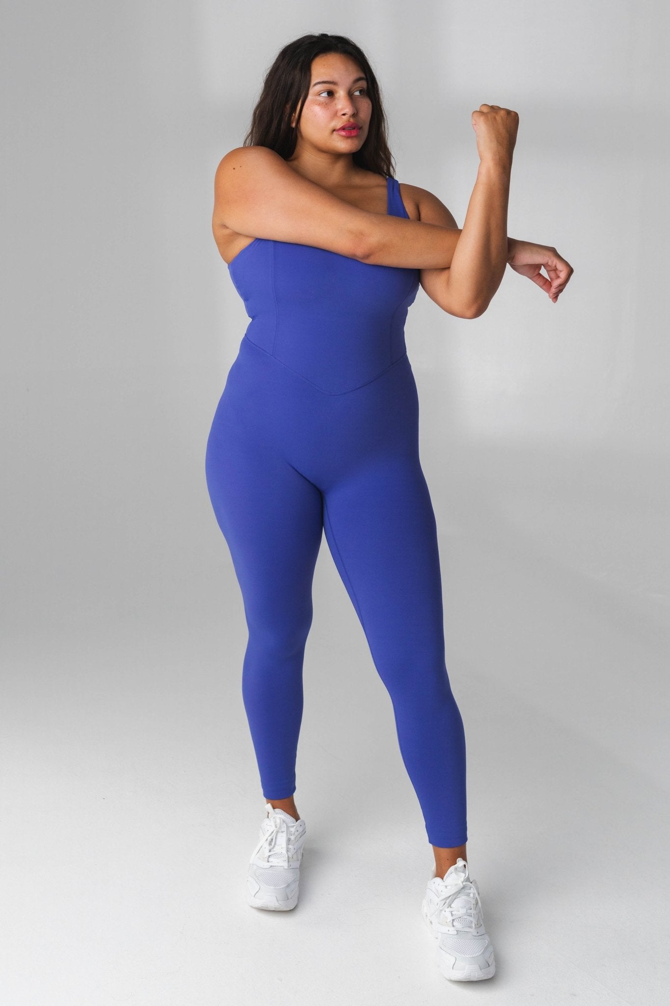 Cloud II™ Jumpsuit - Women's Blue Athletic Jumpsuit – Vitality