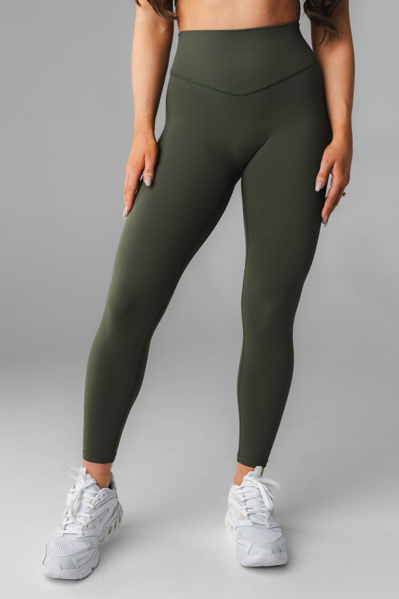 Olive Green Womens Tights | We Love Colors