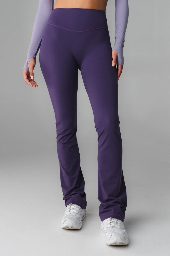 Lululemon Leggings Straight Leg Full Length Dark Plumb Purple Womens Size 10