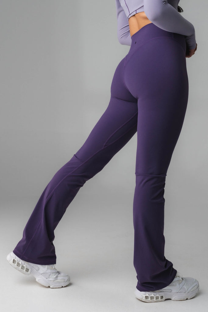 Cloud II™ Trouser - Women's Purple Flare Pant – Vitality Athletic