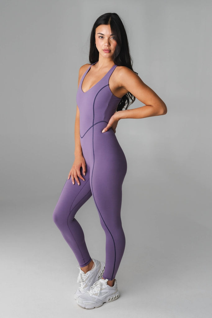 Jumpsuit sportwear Sale  Curvas Latina Switzerland Color Lilac Size L