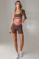 Vitality Ascend II Hue Volley Short - Cherry Cola