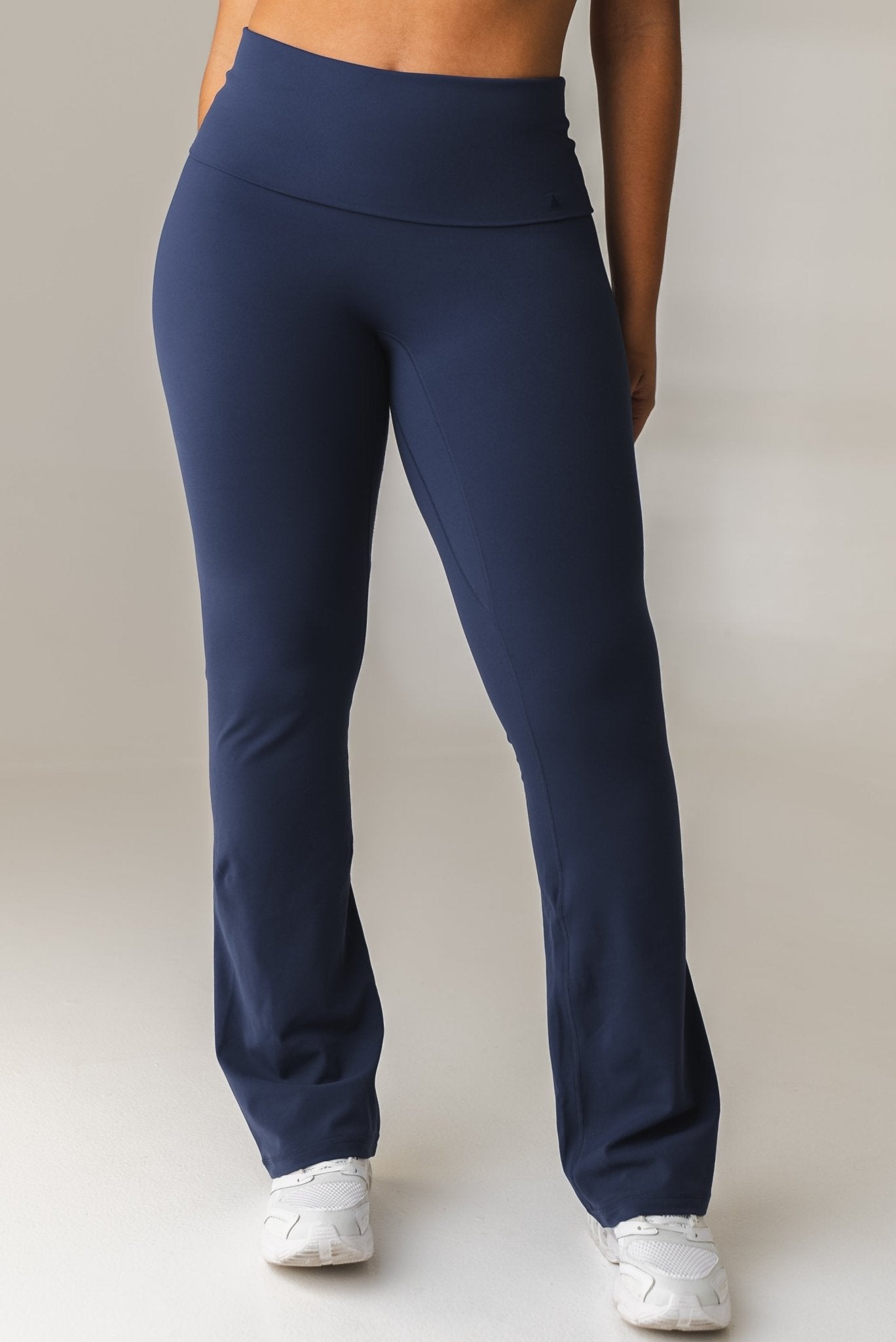 Cropped Flared Pants - Sapphire, Azure Geo | Boden US