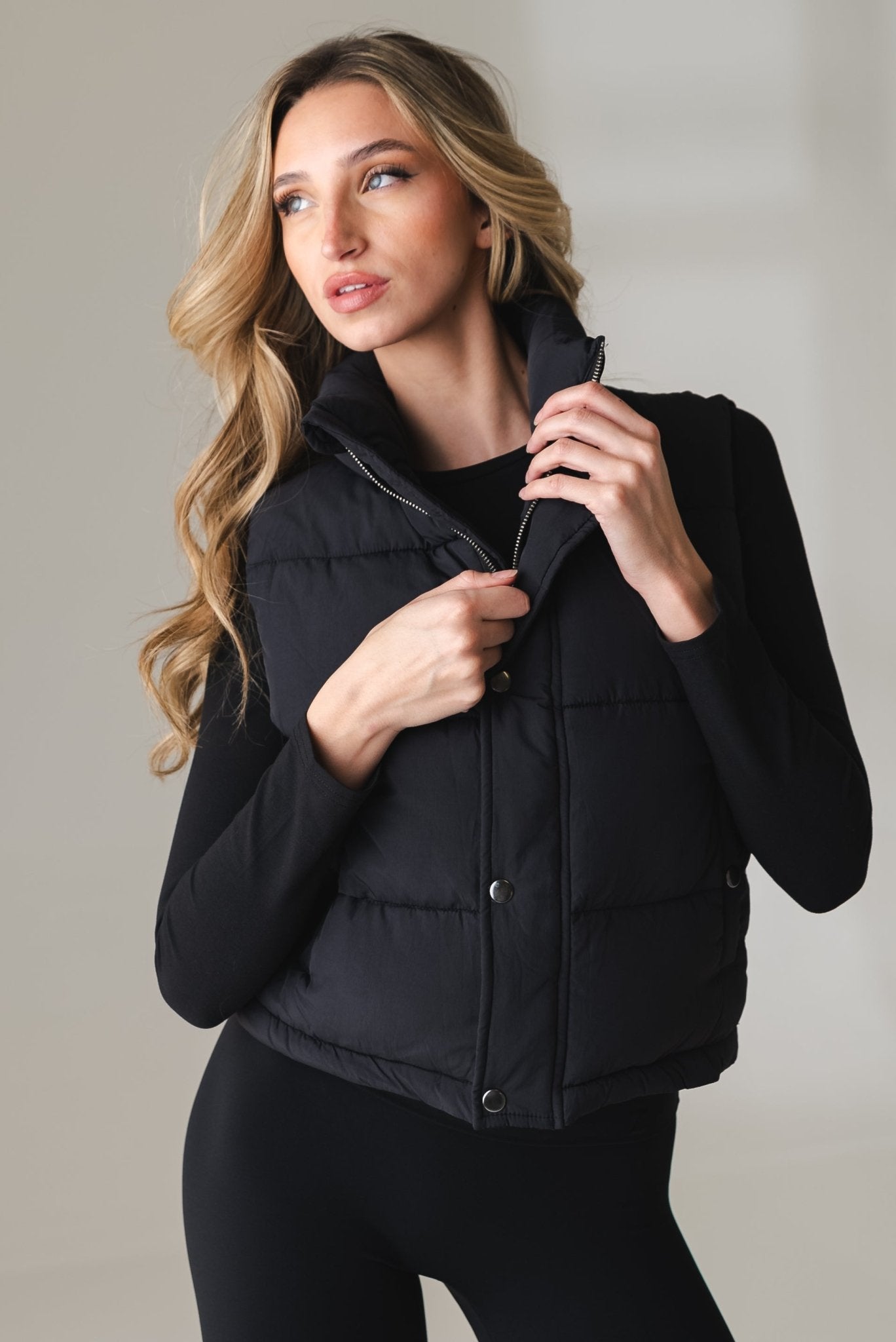 Vitality Puffer Vest - Midnight