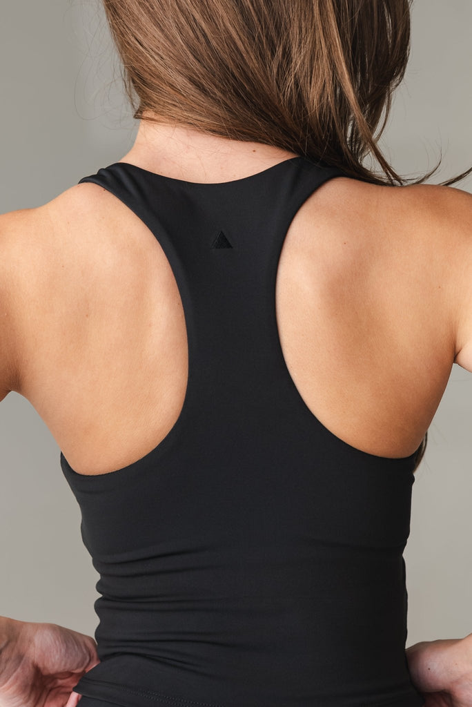Vitality Pulse™ Racer Tank - Midnight Washed