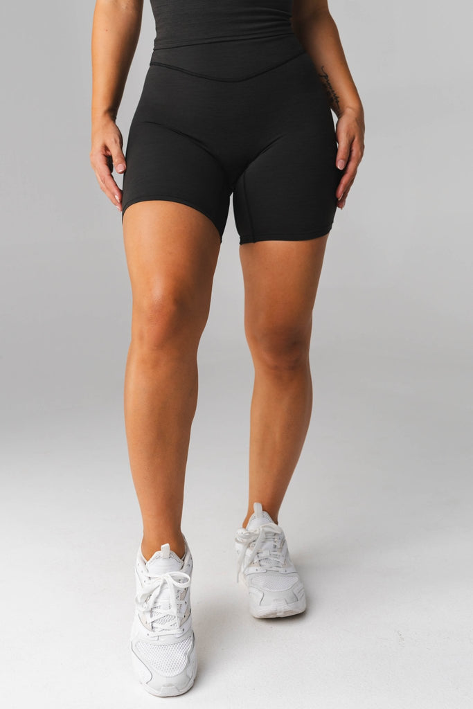 Vitality Daydream Biker Short - Women's Black Legging Shorts