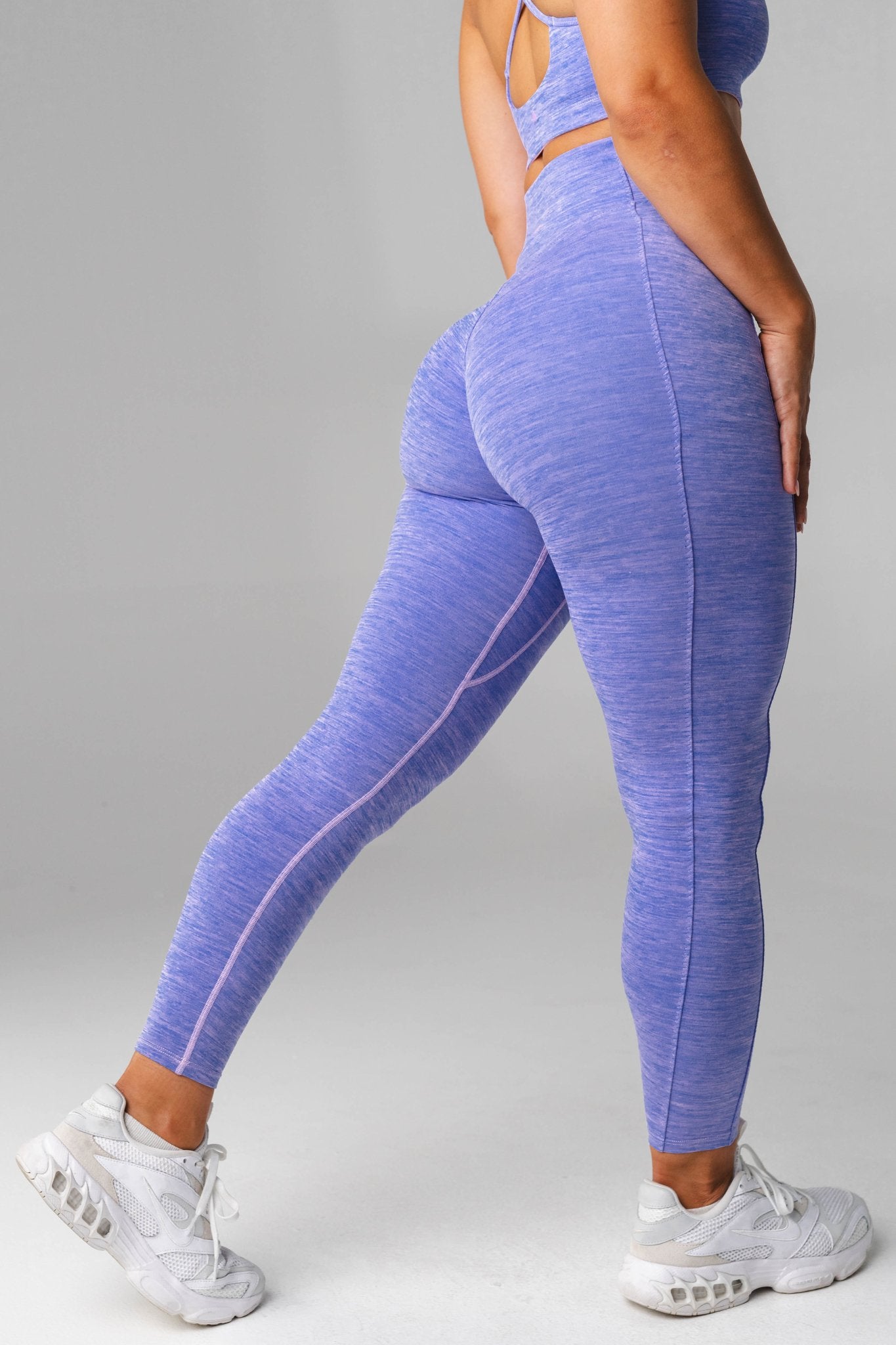 Lovable Blue Cotton Gym Wear Tights Yoga Pants With Pocket – Stilento