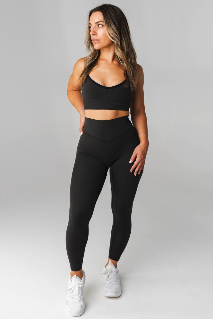 lululemon athletica, Pants & Jumpsuits, Lululemon All The Right Places Crop  Leggings Yoga Midnight Navy Size 8