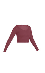 Vitality Synergy® V Long Sleeve - Mauve