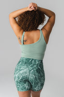 Cloud II Asym Tank - Eucalyptus, Women's Tops from Vitality Athletic and Athleisure Wear