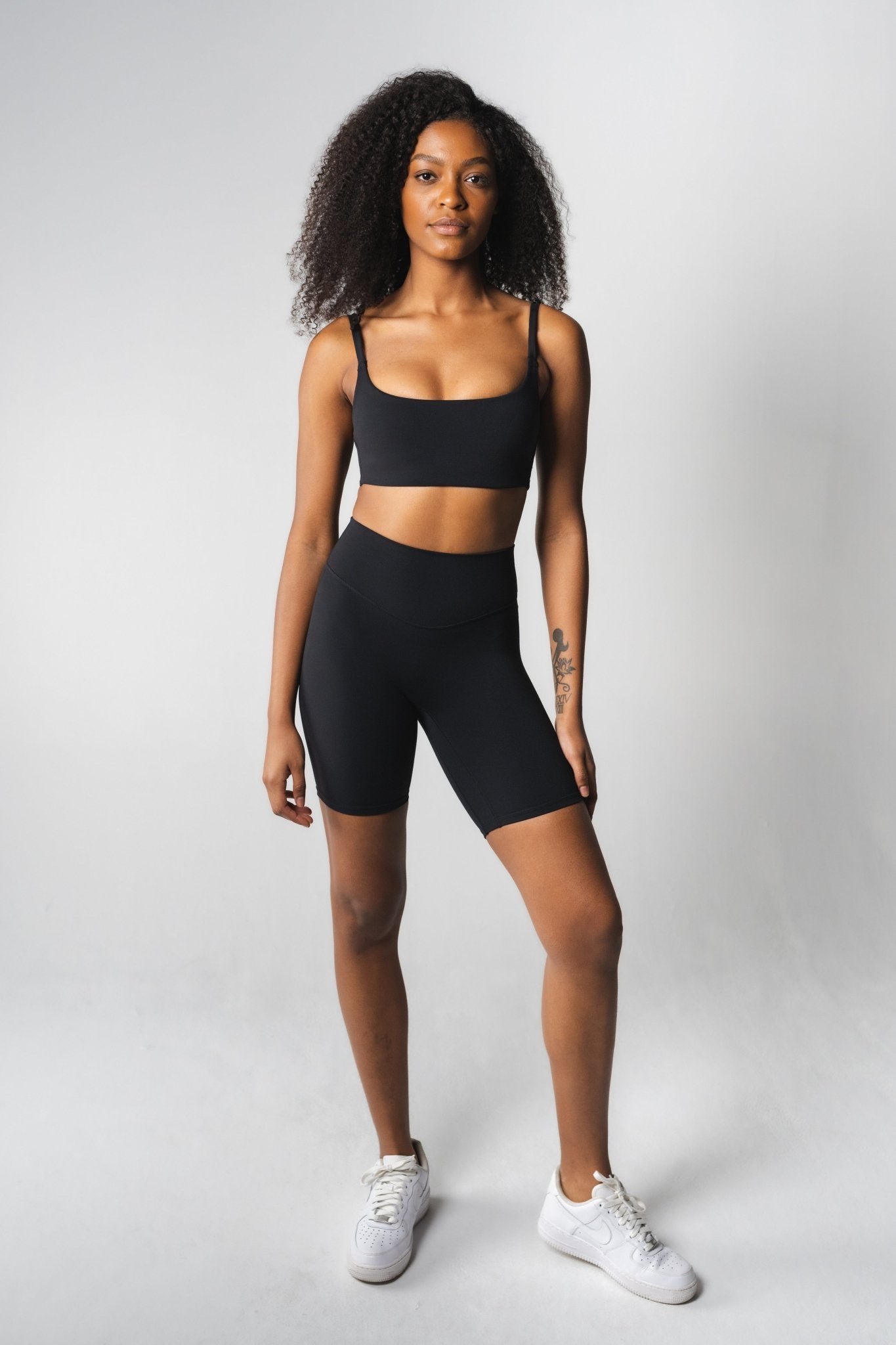 Black store biker short