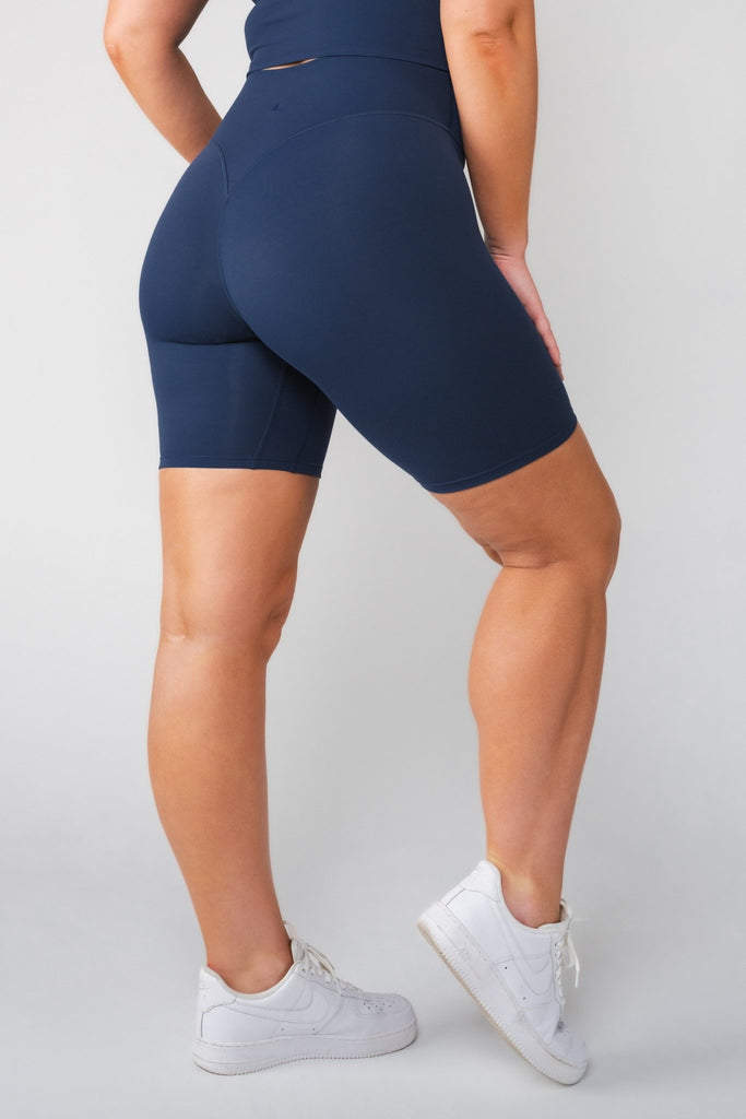 Cloud II Biker Short - Navy, Women's Bottoms from Vitality Athletic and Athleisure Wear