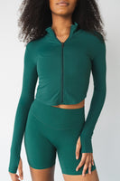 Cloud II Jacket - Evergreen, Women's Hoodies/Jackets from Vitality Athletic and Athleisure Wear