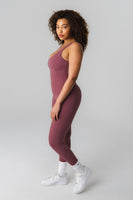 Cloud II Jumpsuit - Mauve, Women's Bodysuits from Vitality Athletic and Athleisure Wear