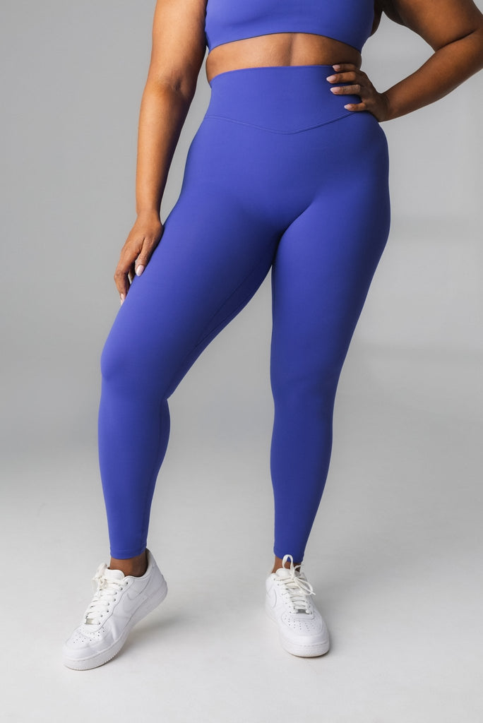 Cloud II Pant - Women's Blue Comfort Leggings – Vitality Athletic