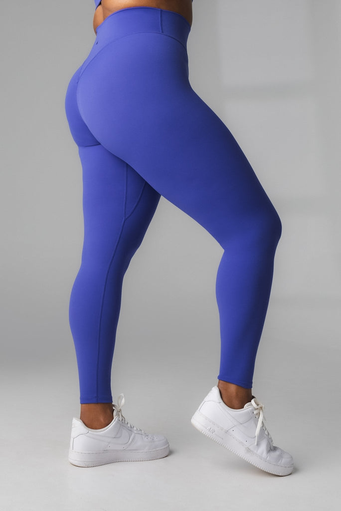 CALIA Essential Spliced Leggings in Blue - Athletic apparel