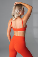 Cloud II Scoop Bra - Blood Orange, Women's Bra from Vitality Athletic and Athleisure Wear