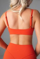 Cloud II Scoop Bra - Blood Orange, Women's Bra from Vitality Athletic and Athleisure Wear