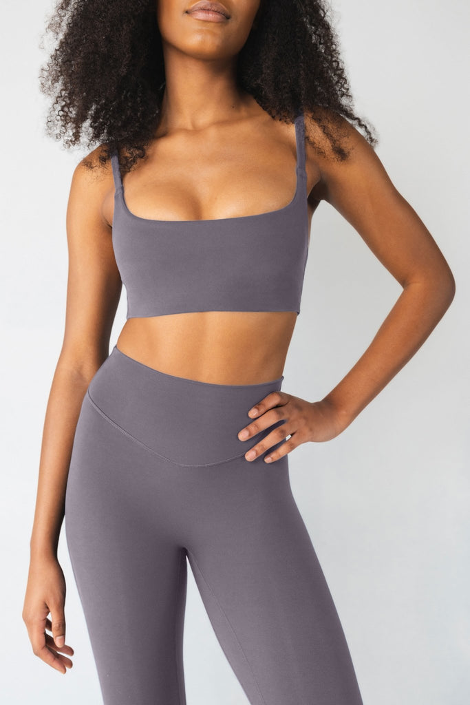 Cloud II Scoop Bra - Concrete, Women's Bra from Vitality Athletic and Athleisure Wear