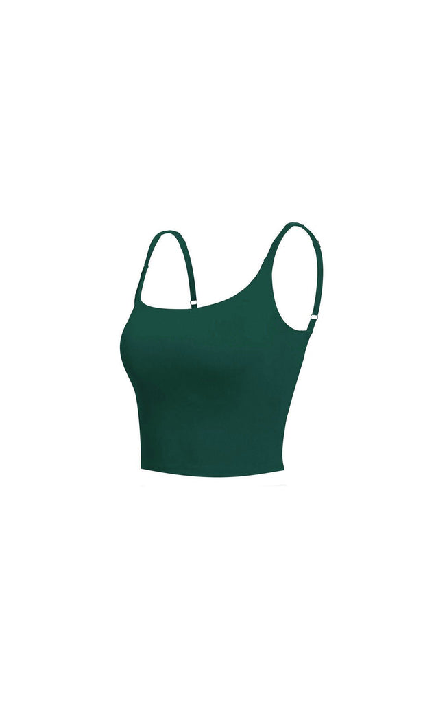 Cloud II Scoop Tank - Evergreen, Women's Tops from Vitality Athletic and Athleisure Wear