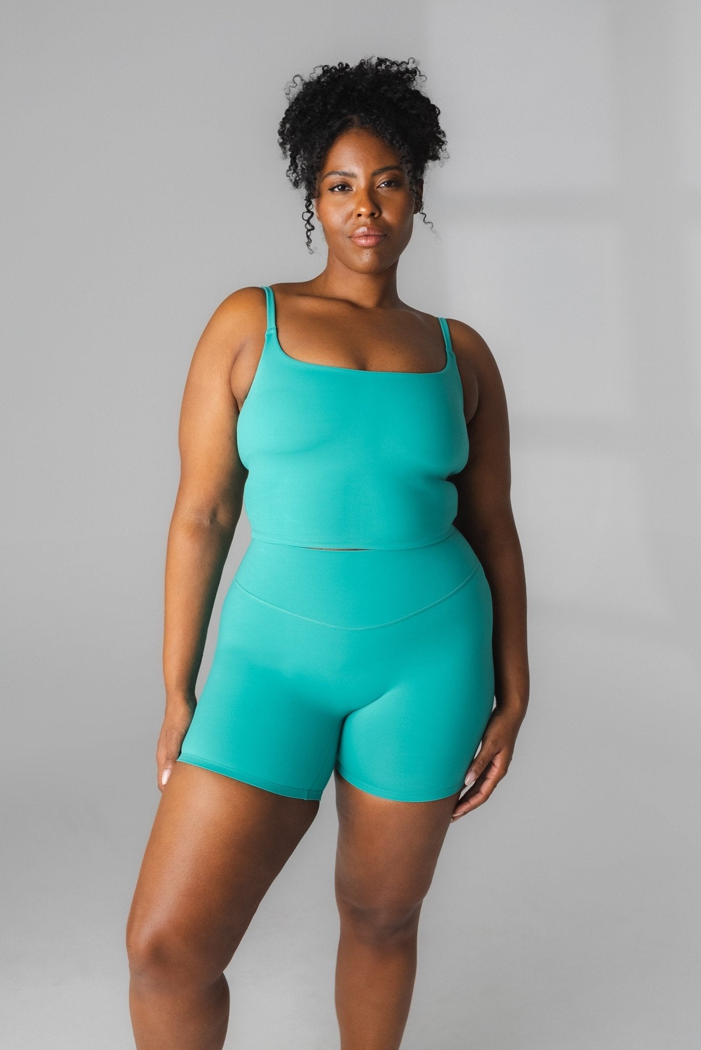 Cloud II Scoop Tank - Seafoam, Women's Tops from Vitality Athletic and Athleisure Wear