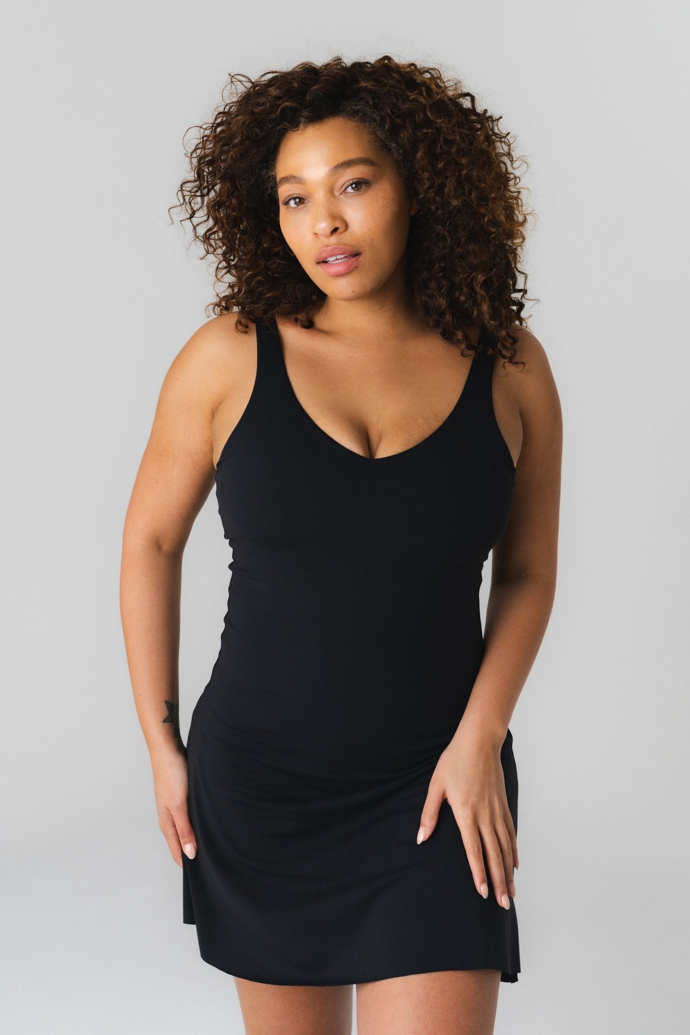 Black sport dress online