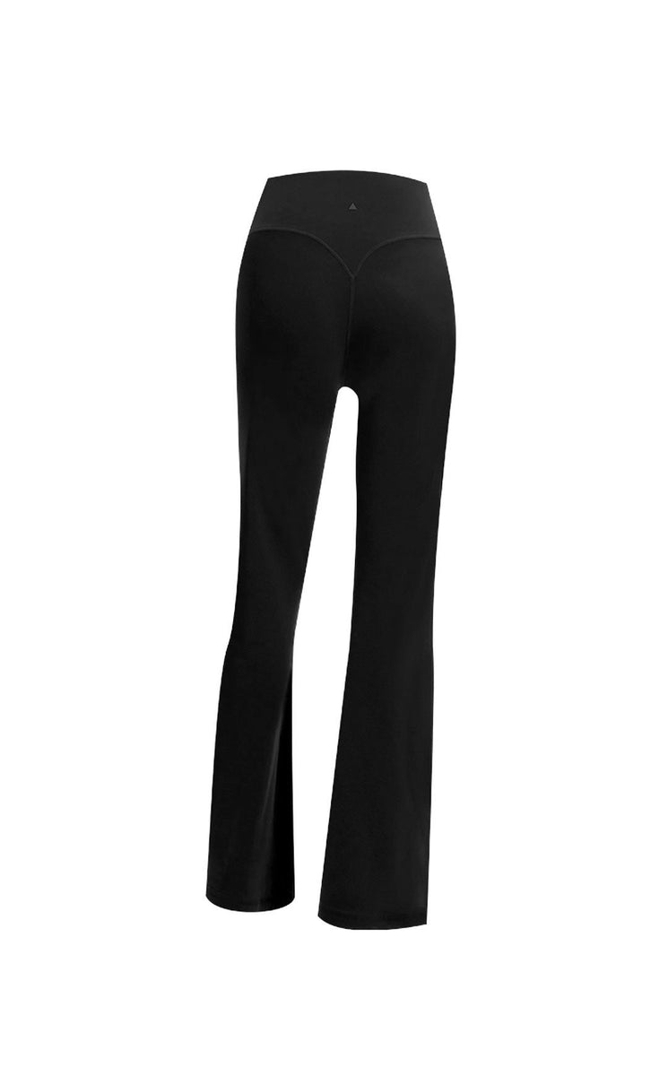Cloud II Trouser - Women's Black Flare Yoga Pants – Vitality Athletic ...