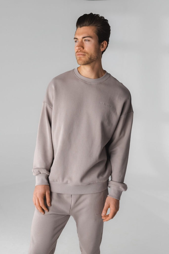 Cozy Crew - Champagne, Gender Neutral Crew Sweatshirt from Vitality Athletic and Athleisure Wear