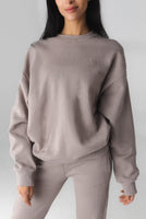 Cozy Crew - Champagne, Gender Neutral Crew Sweatshirt from Vitality Athletic and Athleisure Wear