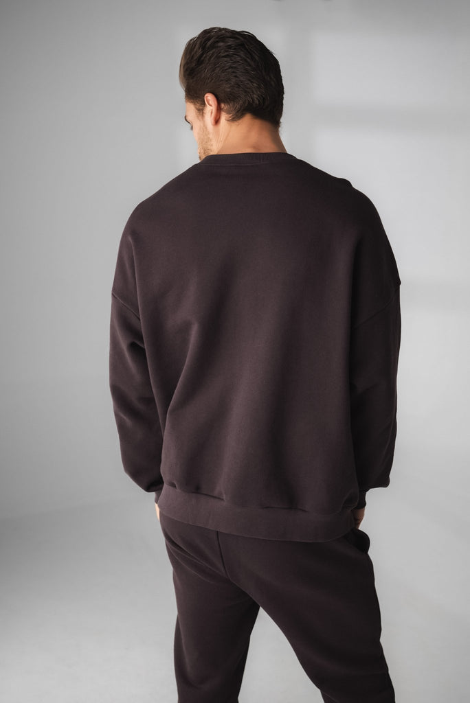 Cozy Crew - Obsidian, Gender Neutral Crew Sweatshirt from Vitality Athletic and Athleisure Wear