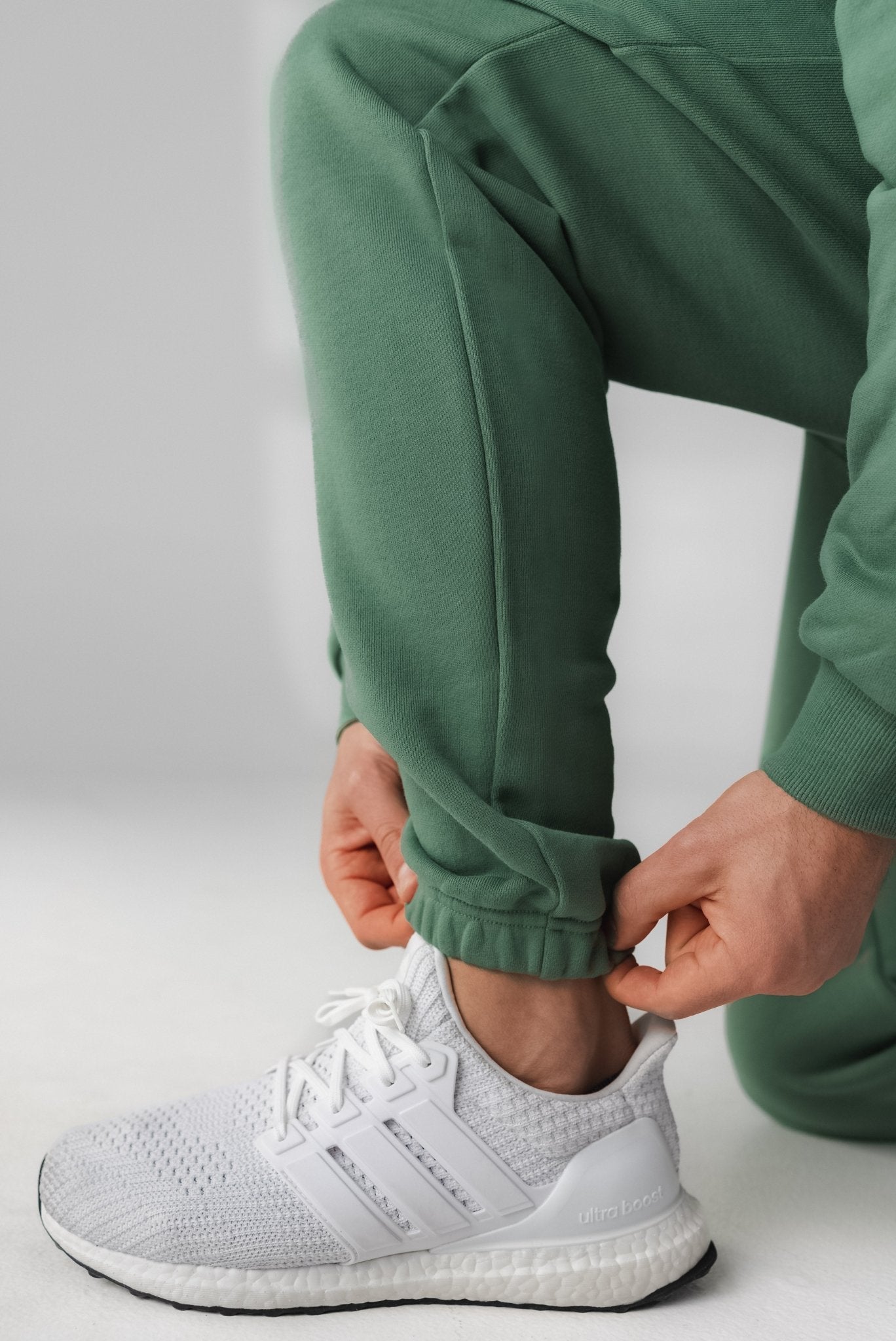 Ultra boost with on sale joggers