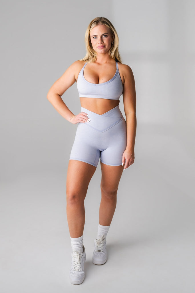Daydream V Volley Short - Arctic Sky, Women's Bottoms from Vitality Athletic and Athleisure Wear