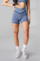 Daydream V Volley Short - Navy Sky, Women's Bottoms from Vitality Athletic and Athleisure Wear