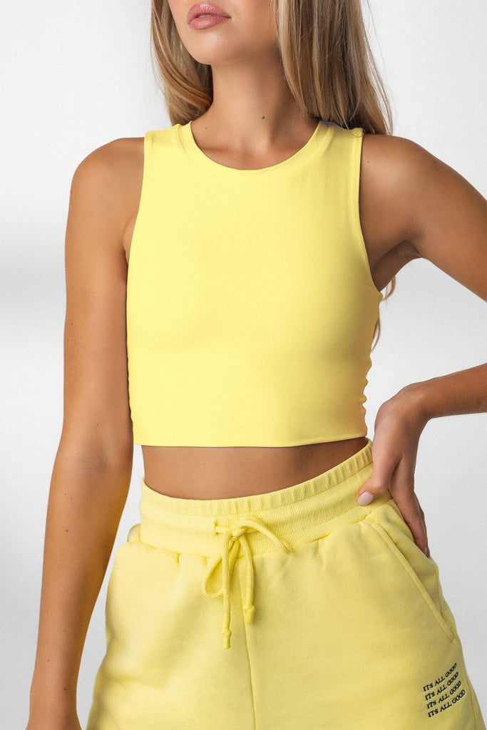 The Allora Tank - Citrine, Women's Tops from Vitality Athletic and Athleisure Wear