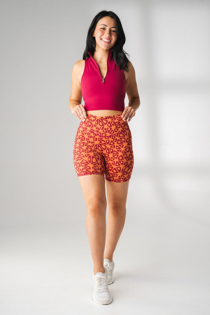 The Ascend Volley Short - Wildberry, Women's Bottoms from Vitality Athletic and Athleisure Wear