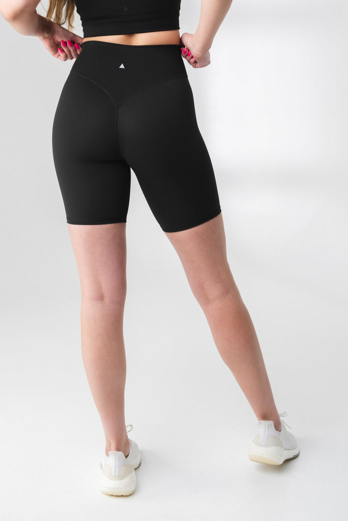 The Cloud Biker Short - Midnight, Women's Bottoms from Vitality Athletic and Athleisure Wear
