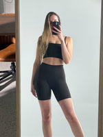 The Cloud Biker Short - Midnight, Women's Bottoms from Vitality Athletic and Athleisure Wear