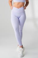 Daydream V Pant - Lilac Marl, Women's Bottoms from Vitality Athletic and Athleisure Wear