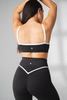 Daydream Square Bra - Midnight Contrast, Women's Bra from Vitality Athletic and Athleisure Wear