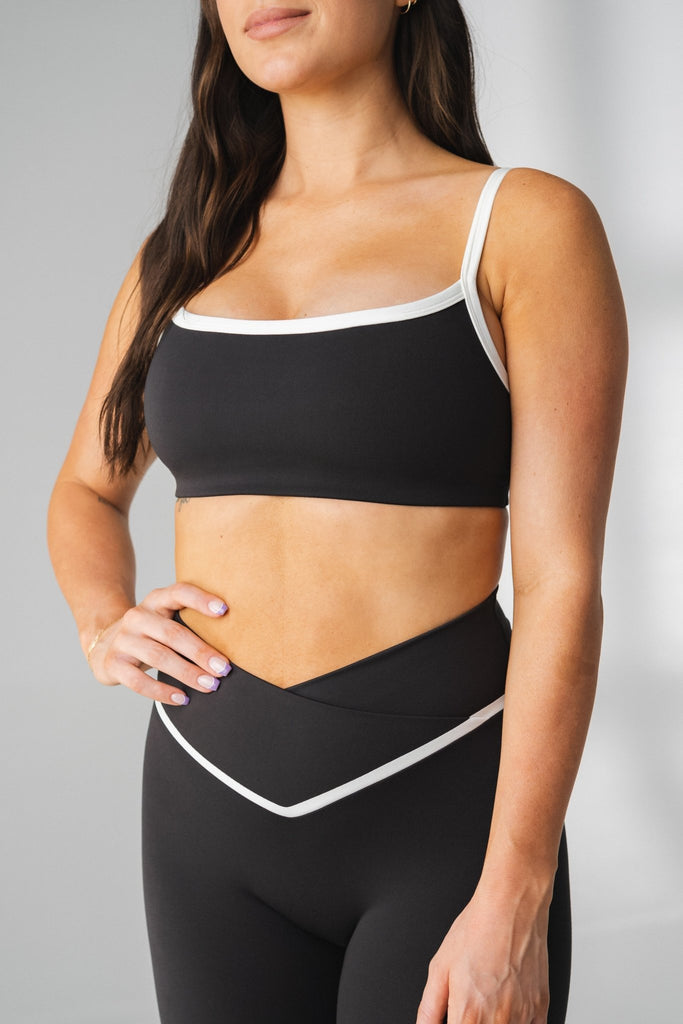 Daydream Square Bra - Midnight Contrast, Women's Bra from Vitality Athletic and Athleisure Wear