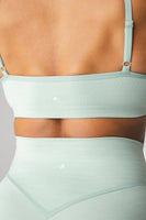 Daydream Square Bra - Mint Marl, Women's Bra from Vitality Athletic and Athleisure Wear