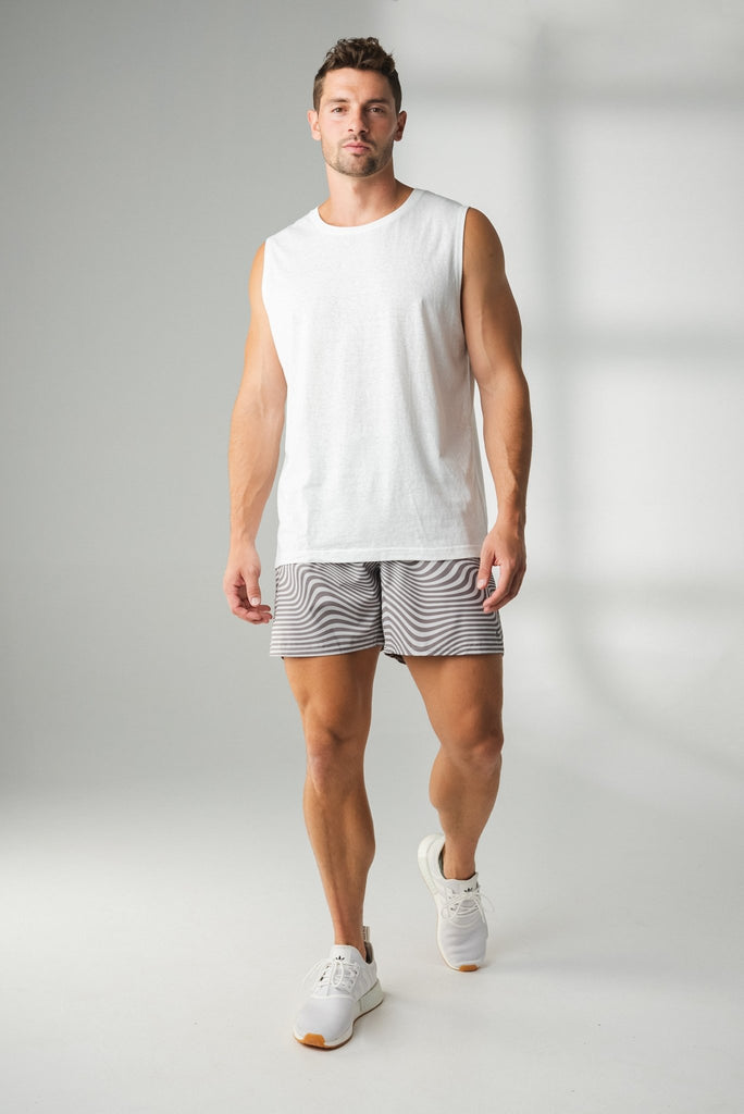 The Formula Tank - Coconut, Men's Tops from Vitality Athletic and Athleisure Wear