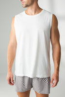 The Formula Tank - Coconut, Men's Tops from Vitality Athletic and Athleisure Wear