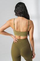 The Ignite Bra - Olive, Women's Bra from Vitality Athletic and Athleisure Wear